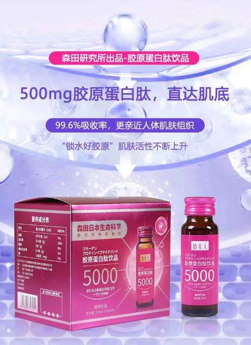 倩美人：膠原蛋白肽飲品